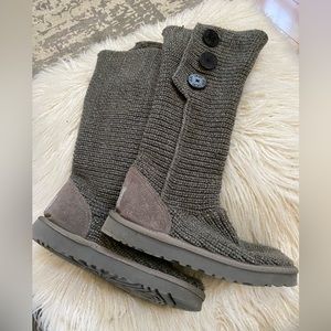 UGG Fold Down Sweater Boots